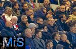 16.04.2025,  Fussball UEFA Championsleague 2024/2025: Viertelfinale Rckspiel, Inter Mailand - FC Bayern Mnchen, im Giuseppe Meazza Stadion (Mailand), v.l. Sportvorstand Max Eberl (Bayern Mnchen) und Vorstandsvorsitzender Jan-Christian Dreesen (FC Bayern Mnchen) sind enttuscht.

