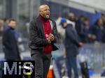 16.04.2025,  Fussball UEFA Championsleague 2024/2025: Viertelfinale Rckspiel, Inter Mailand - FC Bayern Mnchen, im Giuseppe Meazza Stadion (Mailand), Trainer Vincent Kompany (FC Bayern Mnchen) in Rage

