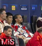 16.04.2025,  Fussball UEFA Championsleague 2024/2025: Viertelfinale Rckspiel, Inter Mailand - FC Bayern Mnchen, im Giuseppe Meazza Stadion (Mailand). Leroy Sane (Bayern Mnchen) Min-jae Kim (Bayern Mnchen, Minjae Kim) 
