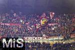 16.04.2025,  Fussball UEFA Championsleague 2024/2025: Viertelfinale Rckspiel, Inter Mailand - FC Bayern Mnchen, im Giuseppe Meazza Stadion (Mailand). Bayernfans 
