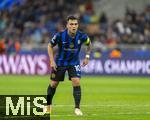 16.04.2025,  Fussball UEFA Championsleague 2024/2025: Viertelfinale Rckspiel, Inter Mailand - FC Bayern Mnchen, im Giuseppe Meazza Stadion (Mailand), Lautaro Martinez (Inter Mailand) 