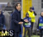 16.04.2025,  Fussball UEFA Championsleague 2024/2025: Viertelfinale Rckspiel, Inter Mailand - FC Bayern Mnchen, im Giuseppe Meazza Stadion (Mailand), Trainer Simone Inzaghi (Inter Mailand) in Rage