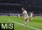 16.04.2025,  Fussball UEFA Championsleague 2024/2025: Viertelfinale Rckspiel, Inter Mailand - FC Bayern Mnchen, im Giuseppe Meazza Stadion (Mailand), Torjubel Harry Kane (FC Bayern Mnchen) 