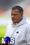 19.04.2025, Fussball 1. Bundesliga 2024/2025, 30. Spieltag, 1.FC Heidenheim - FC Bayern Mnchen, in der Voith-Arena Heidenheim. Sportvorstand Max Eberl (Bayern Mnchen) 