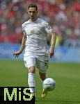 26.04.2025, Fussball 1. Bundesliga 2024/2025, 31. Spieltag,  FC Bayern Mnchen - 1.FSV Mainz 05, in der Allianz-Arena Mnchen. Dominik Kohr (FSV Mainz) am Ball.



