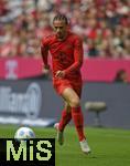 26.04.2025, Fussball 1. Bundesliga 2024/2025, 31. Spieltag,  FC Bayern Mnchen - 1.FSV Mainz 05, in der Allianz-Arena Mnchen. Leroy Sane (Bayern Mnchen) am Ball,


