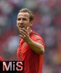 26.04.2025, Fussball 1. Bundesliga 2024/2025, 31. Spieltag,  FC Bayern Mnchen - 1.FSV Mainz 05, in der Allianz-Arena Mnchen. Harry Kane (FC Bayern Mnchen) unzufrieden


