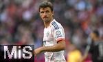 10.05.2025, Fussball 1. Bundesliga 2024/2025, 33. Spieltag, FC Bayern Mnchen - Borussia Mnchengladbach, in der Allianz-Arena Mnchen. Thomas Mller (Bayern Mnchen)

