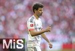 10.05.2025, Fussball 1. Bundesliga 2024/2025, 33. Spieltag, FC Bayern Mnchen - Borussia Mnchengladbach, in der Allianz-Arena Mnchen. Thomas Mller (Bayern Mnchen)

