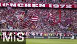 10.05.2025, Fussball 1. Bundesliga 2024/2025, 33. Spieltag,  FC Bayern Mnchen - Borussia Mnchengladbach, in der Allianz-Arena Mnchen. Fankurve FC Bayern 