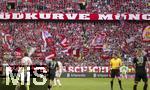 10.05.2025, Fussball 1. Bundesliga 2024/2025, 33. Spieltag,  FC Bayern Mnchen - Borussia Mnchengladbach, in der Allianz-Arena Mnchen. Fankurve FC Bayern 