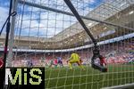 17.05.2025, Fussball 1. Bundesliga 2024/2025, 34. Spieltag,  TSG 1899 Hoffenheim - FC Bayern Mnchen, In der Pre-Zero-Arena Sinsheim. Torwart Oliver Baumann (TSG 1899 Hoffenheim) 