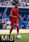 17.05.2025, Fussball 1. Bundesliga 2024/2025, 34. Spieltag,  TSG 1899 Hoffenheim - FC Bayern Mnchen, In der Pre-Zero-Arena Sinsheim. Michael Olise (FC Bayern Mnchen) am Ball 