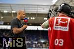 17.05.2025, Fussball 1. Bundesliga 2024/2025, 34. Spieltag,  TSG 1899 Hoffenheim - FC Bayern Mnchen, In der Pre-Zero-Arena Sinsheim. Trainer Vincent Kompany (FC Bayern Mnchen) im Interview 