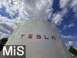 19.05.2025, Tesla-Supercharger in Leonberg, Baden Wrttemberg, 