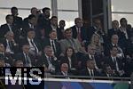 31.05.2025,  Fussball UEFA Championsleague Finale 2025:  Paris St. Germain - Inter Mailand, in der Allianz-Arena Mnchen.   Hans-Joachim Watzke (Borussia Dortmund) neben Markus Sder (Deutschland)
  

