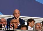 31.05.2025,  Fussball UEFA Championsleague Finale 2025:  Paris St. Germain - Inter Mailand, in der Allianz-Arena Mnchen. Ehrengste, Gianni Infantino (Prsident FIFA)



