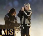 31.05.2025,  Fussball UEFA Championsleague Finale 2025:  Paris St. Germain - Inter Mailand, in der Allianz-Arena Mnchen. Erffnungs-Show mit der US-Band Linkin Park. Sngerin Emily Armstrong (Sngerin), 