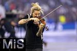 31.05.2025,  Fussball UEFA Championsleague Finale 2025:  Paris St. Germain - Inter Mailand, in der Allianz-Arena Mnchen. Erffnungs-Show mit dem Stargeiger David Garrett (Deutschland) auf dem Spielfeld.
