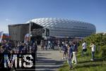 31.05.2025,  Fussball UEFA Championsleague Finale 2025:  Paris St. Germain - Inter Mailand, in der Allianz-Arena Mnchen.  Fanfest auf der Esplanade vor dem Stadion, 