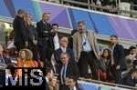 31.05.2025,  Fussball UEFA Championsleague Finale 2025:  Paris St. Germain - Inter Mailand, in der Allianz-Arena Mnchen.  v.li: DFB Prsident Bernd Neuendorf (Deutschland), Bayerischer Ministerprsident Markus Sder (CDU, Deutschland), 
