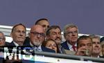 31.05.2025,  Fussball UEFA Championsleague Finale 2025:  Paris St. Germain - Inter Mailand, in der Allianz-Arena Mnchen. Geschftsfhrer Hans-Joachim Watzke (Borussia Dortmund), Bayerischer Ministerprsident Markus Sder (CDU, Deutschland), Thomas Bach, 
