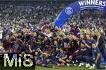 31.05.2025,  Fussball UEFA Championsleague Finale 2025:  Paris St. Germain - Inter Mailand, in der Allianz-Arena Mnchen. Siegerehrung des Championsleague-Siegers Paris St. Germain, 