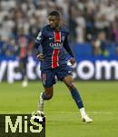 31.05.2025,  Fussball UEFA Championsleague Finale 2025:  Paris St. Germain - Inter Mailand, in der Allianz-Arena Mnchen.  Ousmane Dembele (FC Paris Saint-Germain) am Ball 