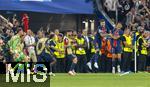 31.05.2025,  Fussball UEFA Championsleague Finale 2025:  Paris St. Germain - Inter Mailand, in der Allianz-Arena Mnchen. Torjubel, Lucas Hernandez (FC Paris Saint-Germain) und Senny Mayulu (FC Paris Saint-Germain) 