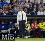 31.05.2025,  Fussball UEFA Championsleague Finale 2025:  Paris St. Germain - Inter Mailand, in der Allianz-Arena Mnchen.  Trainer Simone Inzaghi (Inter Mailand) nachdenklich 