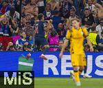 31.05.2025,  Fussball UEFA Championsleague Finale 2025:  Paris St. Germain - Inter Mailand, in der Allianz-Arena Mnchen.  Desire Doue (FC Paris Saint-Germain) Torjubel.