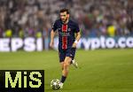31.05.2025,  Fussball UEFA Championsleague Finale 2025:  Paris St. Germain - Inter Mailand, in der Allianz-Arena Mnchen. Khvicha Kvaratskhelia (FC Paris Saint-Germain) am Ball 