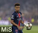 31.05.2025,  Fussball UEFA Championsleague Finale 2025:  Paris St. Germain - Inter Mailand, in der Allianz-Arena Mnchen.  Desire Doue (FC Paris Saint-Germain) am Ball 