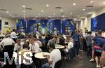 31.05.2025,  Fussball UEFA Championsleague Finale 2025:  Paris St. Germain - Inter Mailand, in der Allianz-Arena Mnchen. Presseraum 