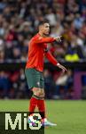 04.06.2025, Fussball UEFA Nations League 2024/25,  Halbfinale, Deutschland - Portugal, in der Allianz-Arena Mnchen. Cristiano Ronaldo (Portugal) in Aktion.  