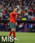 04.06.2025, Fussball UEFA Nations League 2024/25,  Halbfinale, Deutschland - Portugal, in der Allianz-Arena Mnchen. Cristiano Ronaldo (Portugal) in Aktion.  