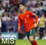 04.06.2025, Fussball UEFA Nations League 2024/25,  Halbfinale, Deutschland - Portugal, in der Allianz-Arena Mnchen. Cristiano Ronaldo (Portugal) in Aktion.  