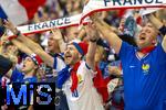 05.06.2025, Fussball UEFA Nations League 2024/25,  Halbfinale, Spanien - Frankreich, in der MHP-Arena Stuttgart,  Frankreich Fans  