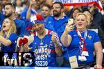 05.06.2025, Fussball UEFA Nations League 2024/25,  Halbfinale, Spanien - Frankreich, in der MHP-Arena Stuttgart,  Frankreich Fans  