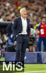 05.06.2025, Fussball UEFA Nations League 2024/25,  Halbfinale, Spanien - Frankreich, in der MHP-Arena Stuttgart,  Trainer Didier Deschamps (Frankreich) am Spielfeldrand in Rage
