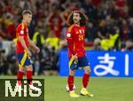 05.06.2025, Fussball UEFA Nations League 2024/25,  Halbfinale, Spanien - Frankreich, in der MHP-Arena Stuttgart,  Marc Cucurella (Spanien) 