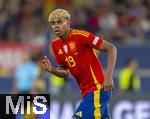 05.06.2025, Fussball UEFA Nations League 2024/25,  Halbfinale, Spanien - Frankreich, in der MHP-Arena Stuttgart,  Lamine Yamal (Spanien) 