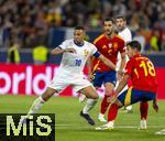 05.06.2025, Fussball UEFA Nations League 2024/25,  Halbfinale, Spanien - Frankreich, in der MHP-Arena Stuttgart,  Kylian Mbappe (Frankreich) 