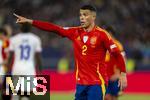 05.06.2025, Fussball UEFA Nations League 2024/25,  Halbfinale, Spanien - Frankreich, in der MHP-Arena Stuttgart,  Pedro Porro (Spanien) 