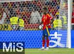 05.06.2025, Fussball UEFA Nations League 2024/25,  Halbfinale, Spanien - Frankreich, in der MHP-Arena Stuttgart,  Nico Williams (Spanien) nachdenklich 