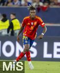 05.06.2025, Fussball UEFA Nations League 2024/25,  Halbfinale, Spanien - Frankreich, in der MHP-Arena Stuttgart,  Nico Williams (Spanien) 