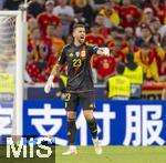 05.06.2025, Fussball UEFA Nations League 2024/25,  Halbfinale, Spanien - Frankreich, in der MHP-Arena Stuttgart,  Torwart Simon Unai (Spanien) 