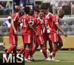 15.06.2025, FIFA Club World Cup 2025, Gruppe C, FC Bayern Mnchen - Auckland City, im TQL Stadium, Cincinnati (USA),  Torjubel Harry Kane (FC Bayern Mnchen), Kingsley Coman (FC Bayern Mnchen), Joshua Kimmich (FC Bayern Mnchen), Sacha Boey (FC Bayern Mnchen) 