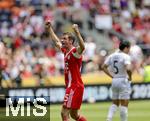 15.06.2025, FIFA Club World Cup 2025, Gruppe C, FC Bayern Mnchen - Auckland City, im TQL Stadium, Cincinnati (USA), Thomas Mller (FC Bayern Mnchen) Torjubel.