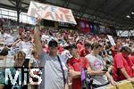 15.06.2025, FIFA Club World Cup 2025, Gruppe C, FC Bayern Mnchen - Auckland City, im TQL Stadium, Cincinnati (USA), Bayernfans love Kane. 